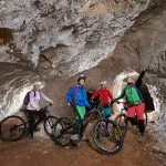 Podzemlje Pece Höhle Radfahren