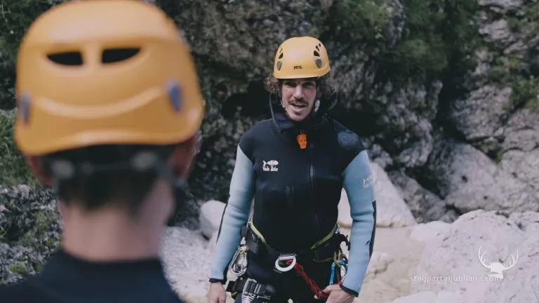 JunggesellenabschiedLjubljana Canyoning