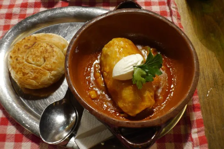 menu balcanico torta bosniaca