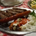 balkan menu gegrild vlees