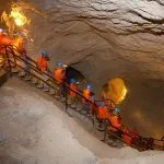 Höhlenradelnder Junggeselle