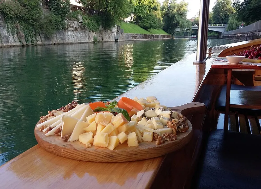 cheese plate boat tour