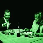 dinning dark ljubljana slowenien