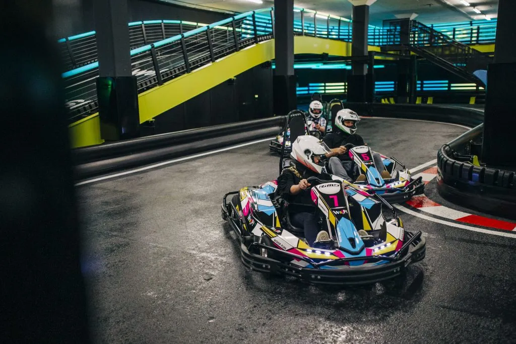 kart indoor a Lubiana