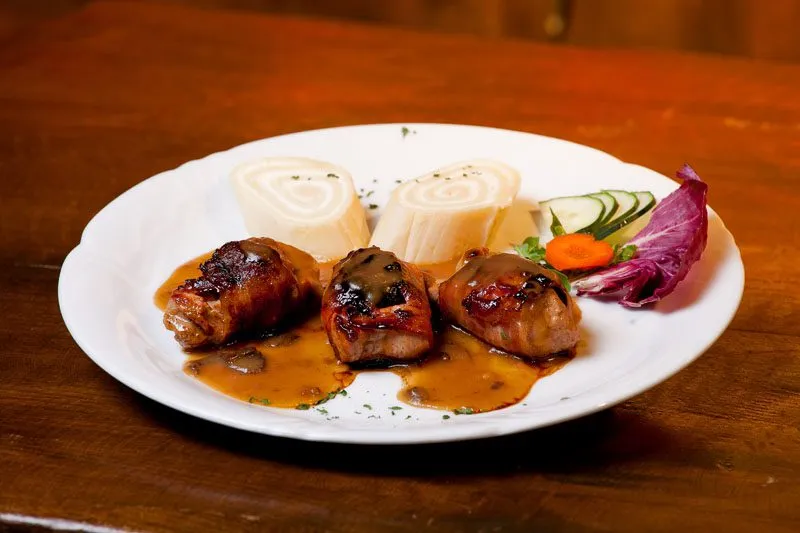 pork tanderloin with struklji