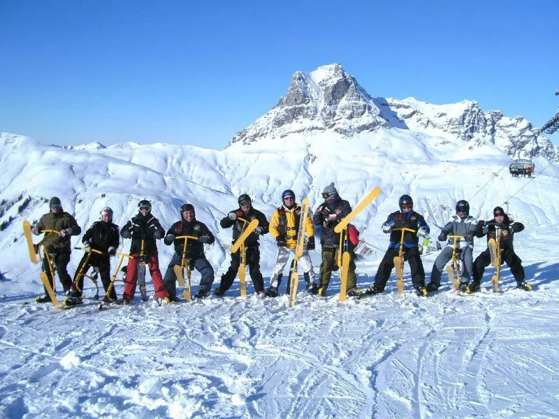 stag weekend snowbike