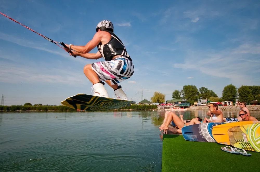 wake boarding stag weekend